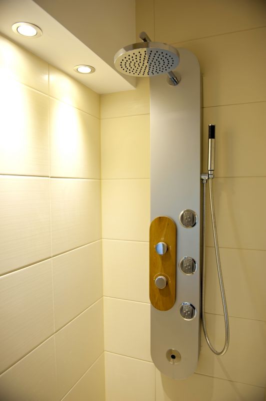 Minimalist Shower Controls